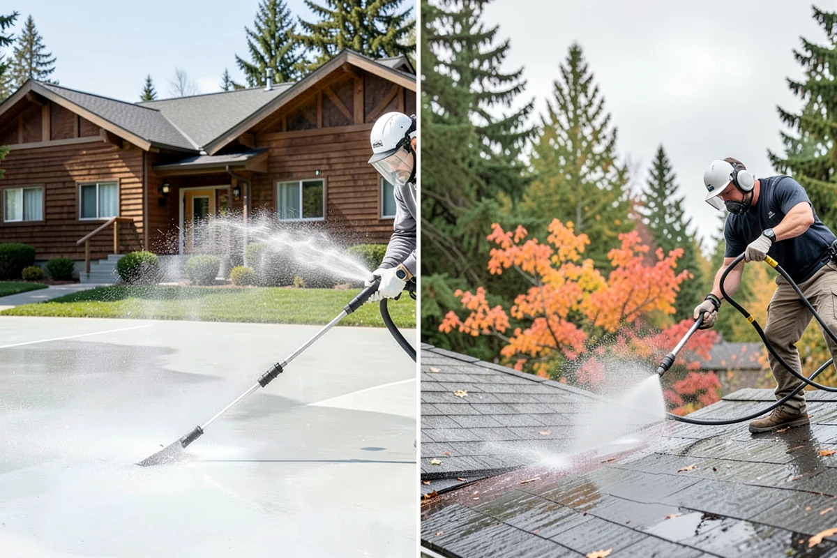 Paver Walkway Cleaning in DuPont, Pierce County, WA - Remove surface debris and pull established weeds