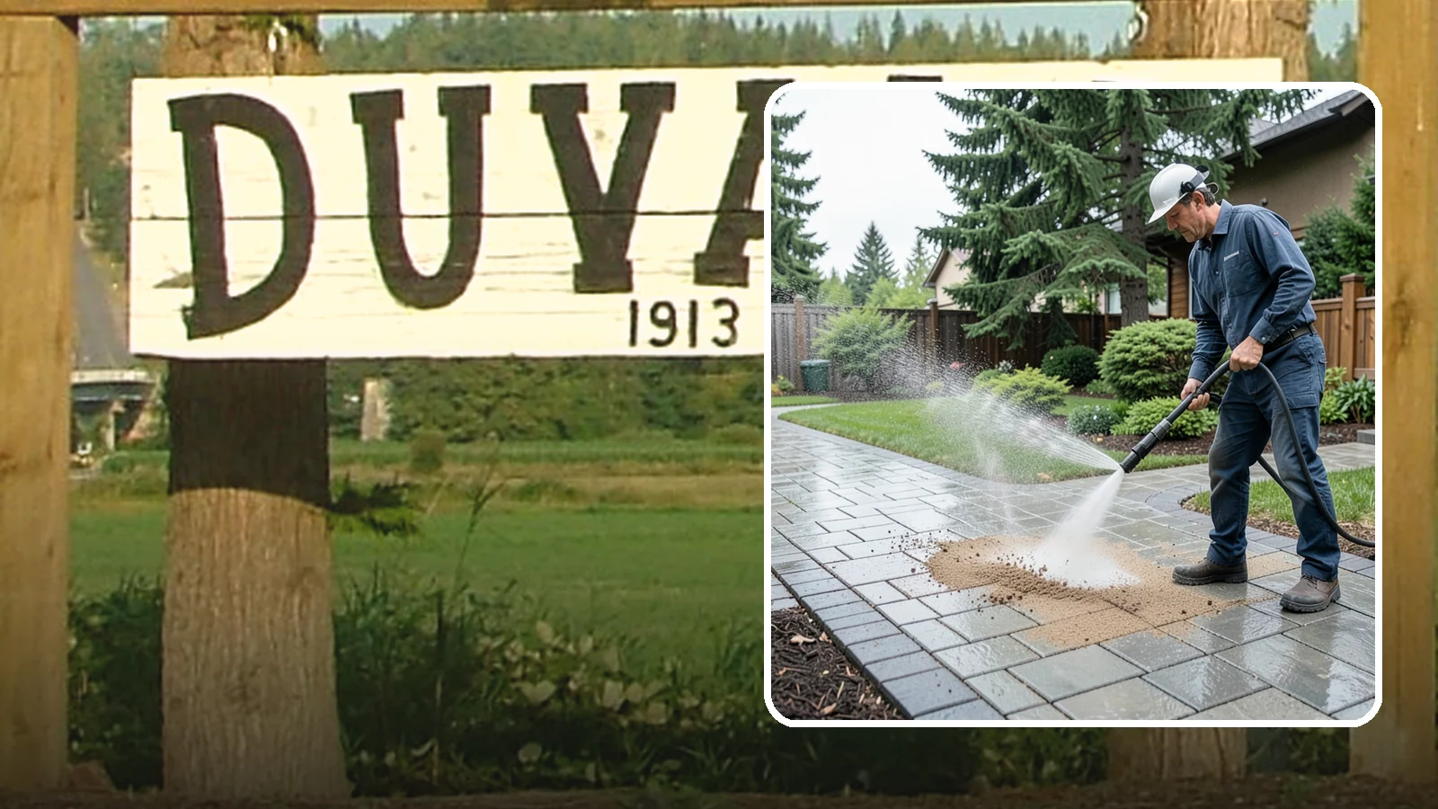 Paver Walkway Cleaning in Duvall, King County, WA - Refresh interlocking paver walkways by clearing joint growth while safeguarding the polymeric sand.