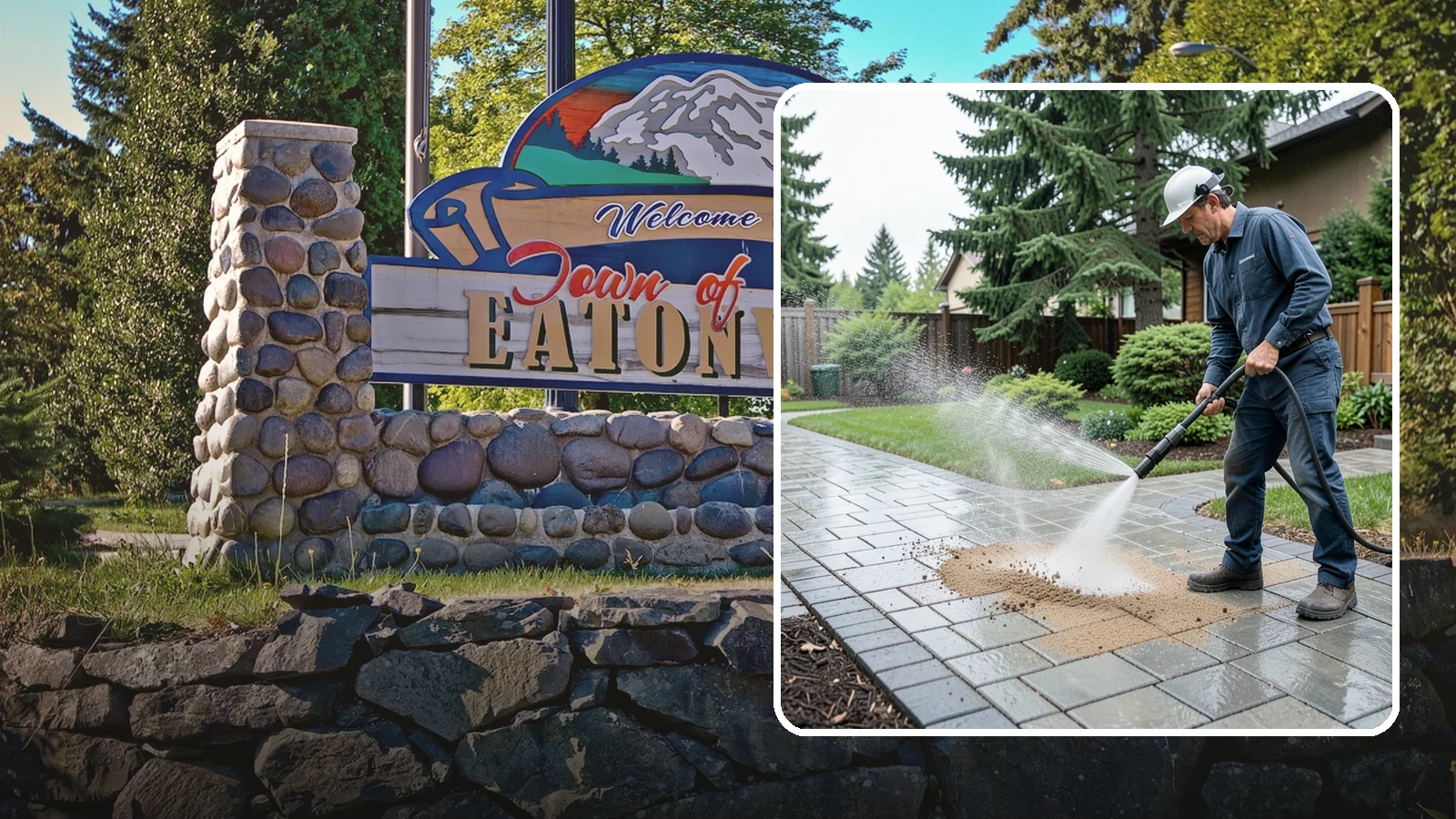 Paver Walkway Cleaning in Eatonville, Pierce County, WA - Refresh interlocking paver walkways by clearing joint growth while safeguarding the polymeric sand.