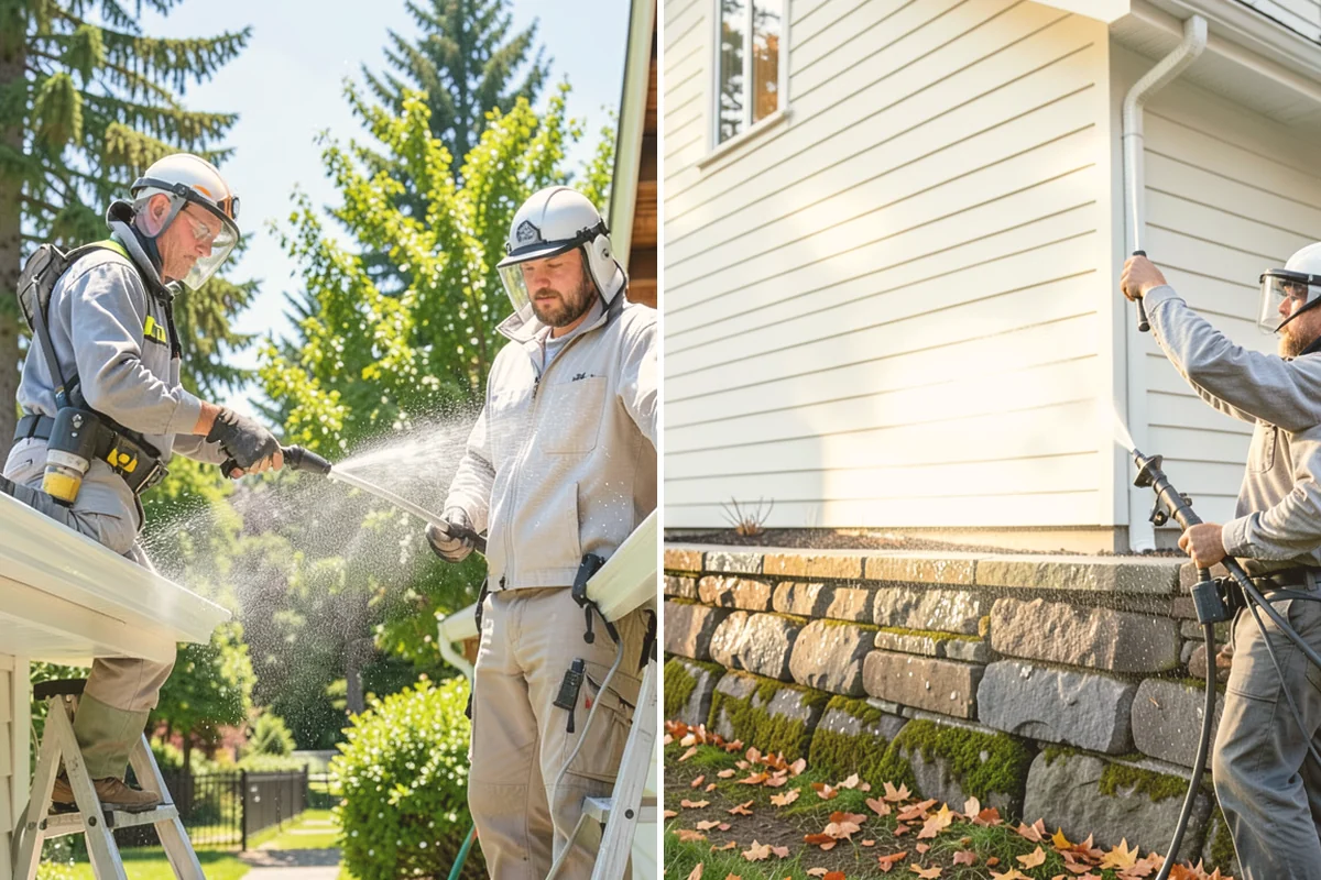 Paver Walkway Cleaning in Eatonville, Pierce County, WA - Remove surface debris and pull established weeds