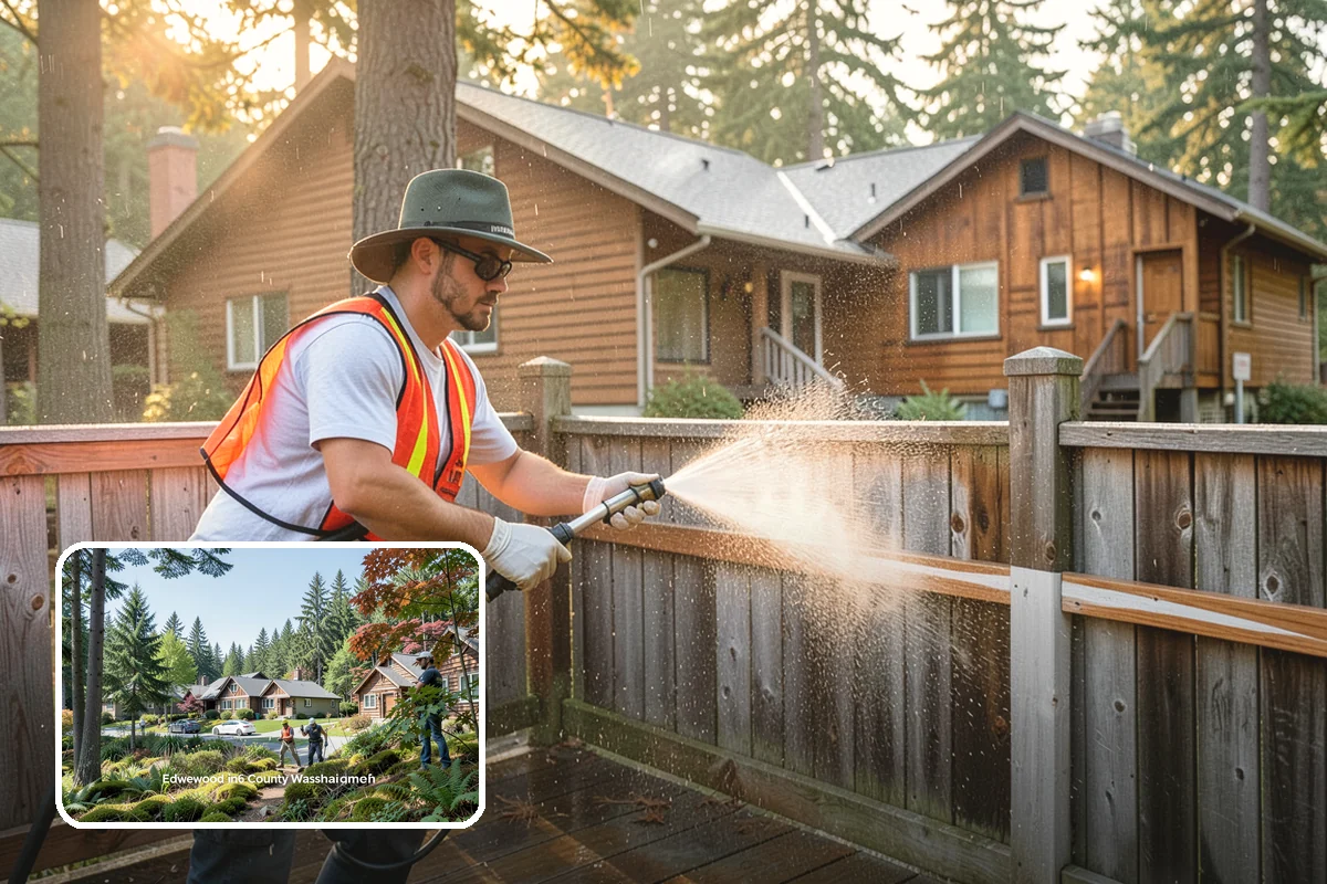 Paver Walkway Cleaning in Edgewood, Pierce County, WA - Clears moss and weeds from paver joints