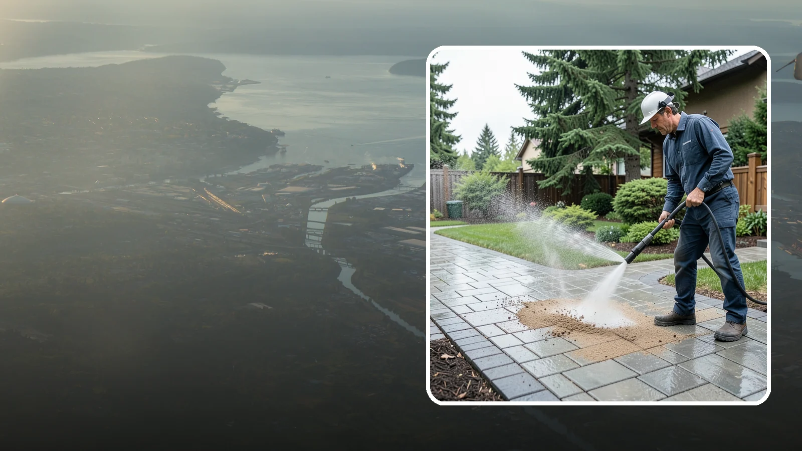 Paver Walkway Cleaning in Fife, Pierce County, WA - Refresh interlocking paver walkways by clearing joint growth while safeguarding the polymeric sand.