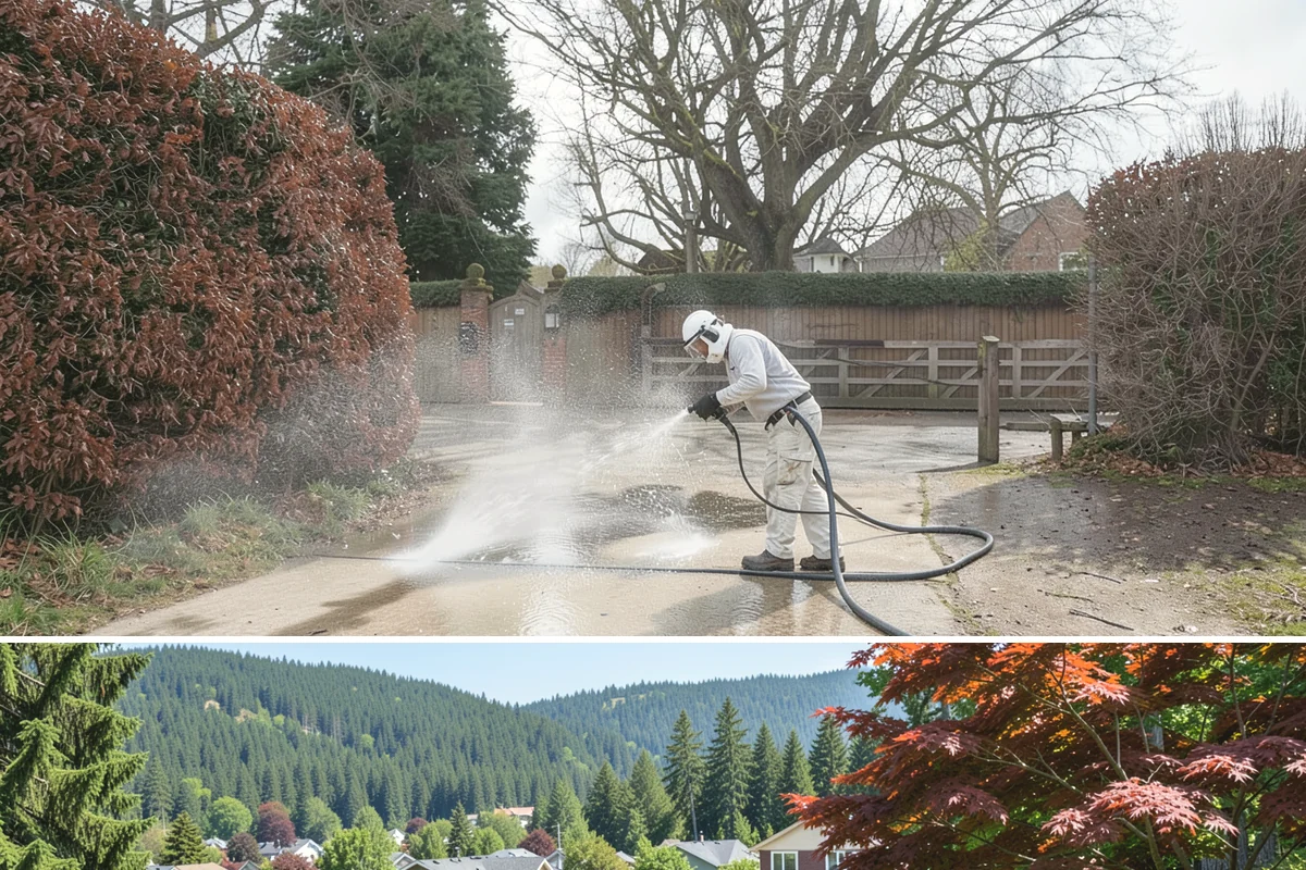 Paver Walkway Cleaning in Index, Snohomish County, WA - Late summer is prime for paver walkways so new polymeric sand can cure dry before autumn rains.