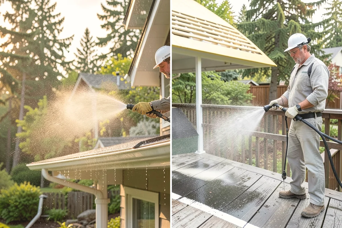Paver Walkway Cleaning in Issaquah, King County, WA - Remove surface debris and pull established weeds