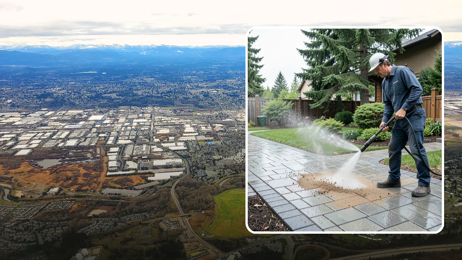 Paver Walkway Cleaning in Kent, King County, WA - Refresh interlocking paver walkways by clearing joint growth while safeguarding the polymeric sand.