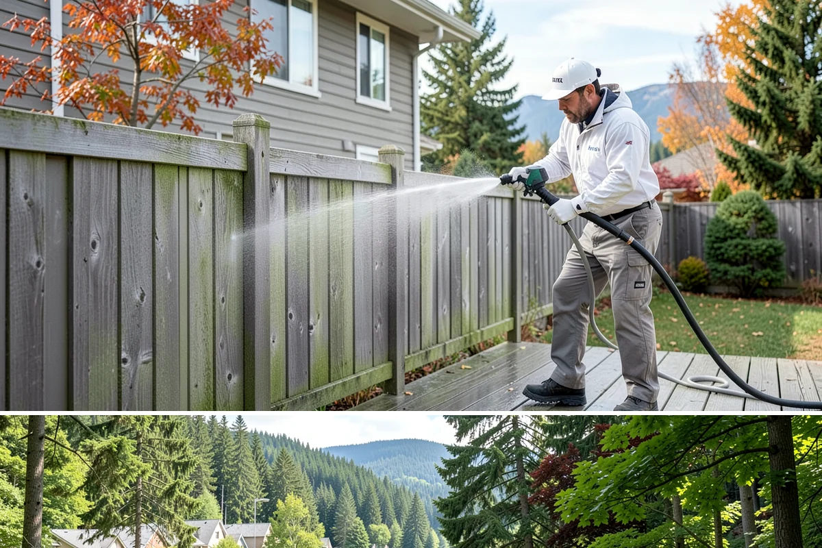 Paver Walkway Cleaning in Lake Forest Park, King County, WA - Late summer is prime for paver walkways so new polymeric sand can cure dry before autumn rains.