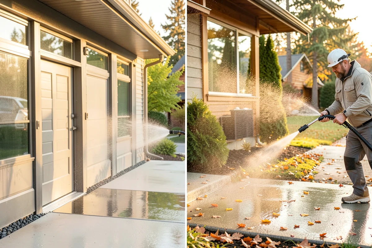 Paver Walkway Cleaning in Lyman, Skagit County, WA - Remove surface debris and pull established weeds