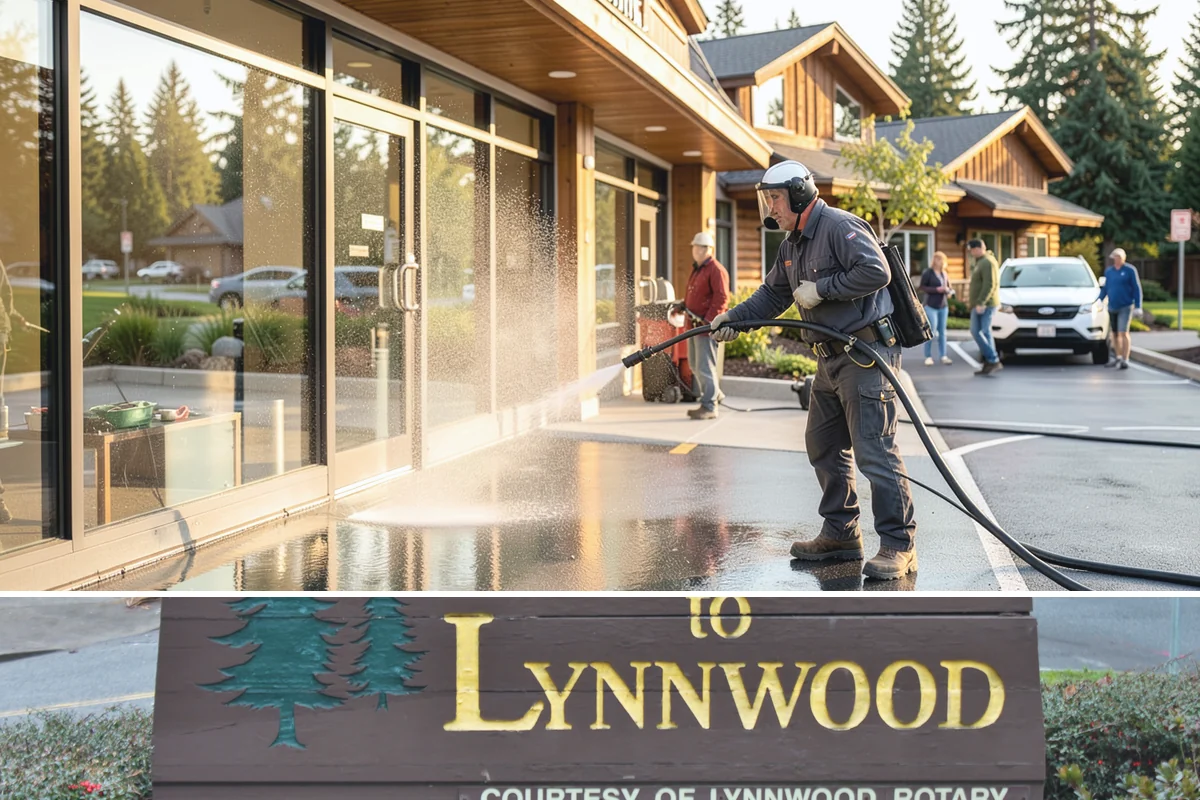 Paver Walkway Cleaning in Lynnwood, Snohomish County, WA - Late summer is prime for paver walkways so new polymeric sand can cure dry before autumn rains.
