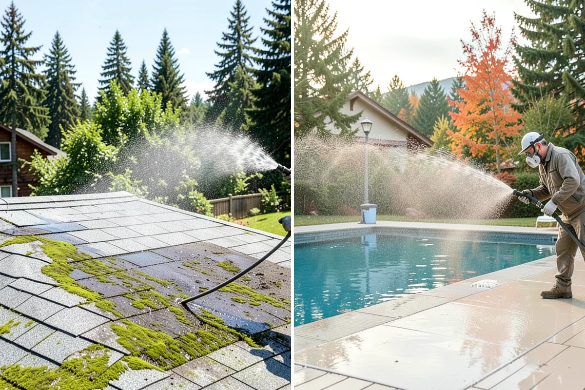 Paver Walkway Cleaning in Maple Valley, King County, WA - Remove surface debris and pull established weeds