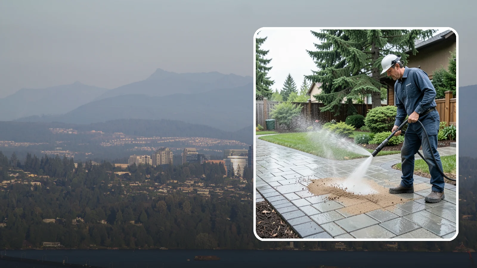 Paver Walkway Cleaning in Medina, King County, WA - Refresh interlocking paver walkways by clearing joint growth while safeguarding the polymeric sand.