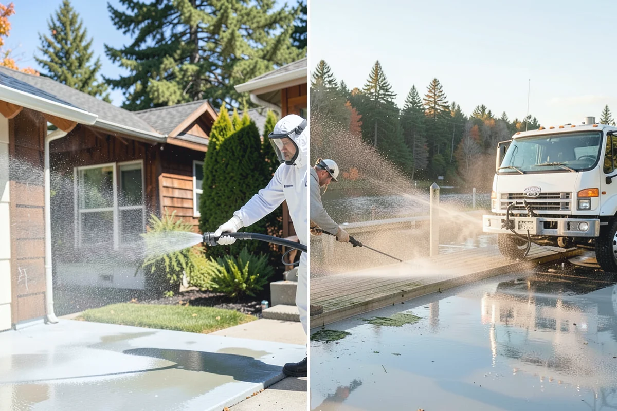 Paver Walkway Cleaning in Medina, King County, WA - Remove surface debris and pull established weeds