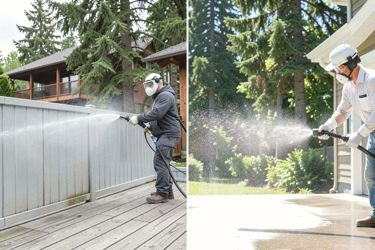 Paver Walkway Cleaning in Mill Creek, Snohomish County, WA - Remove surface debris and pull established weeds