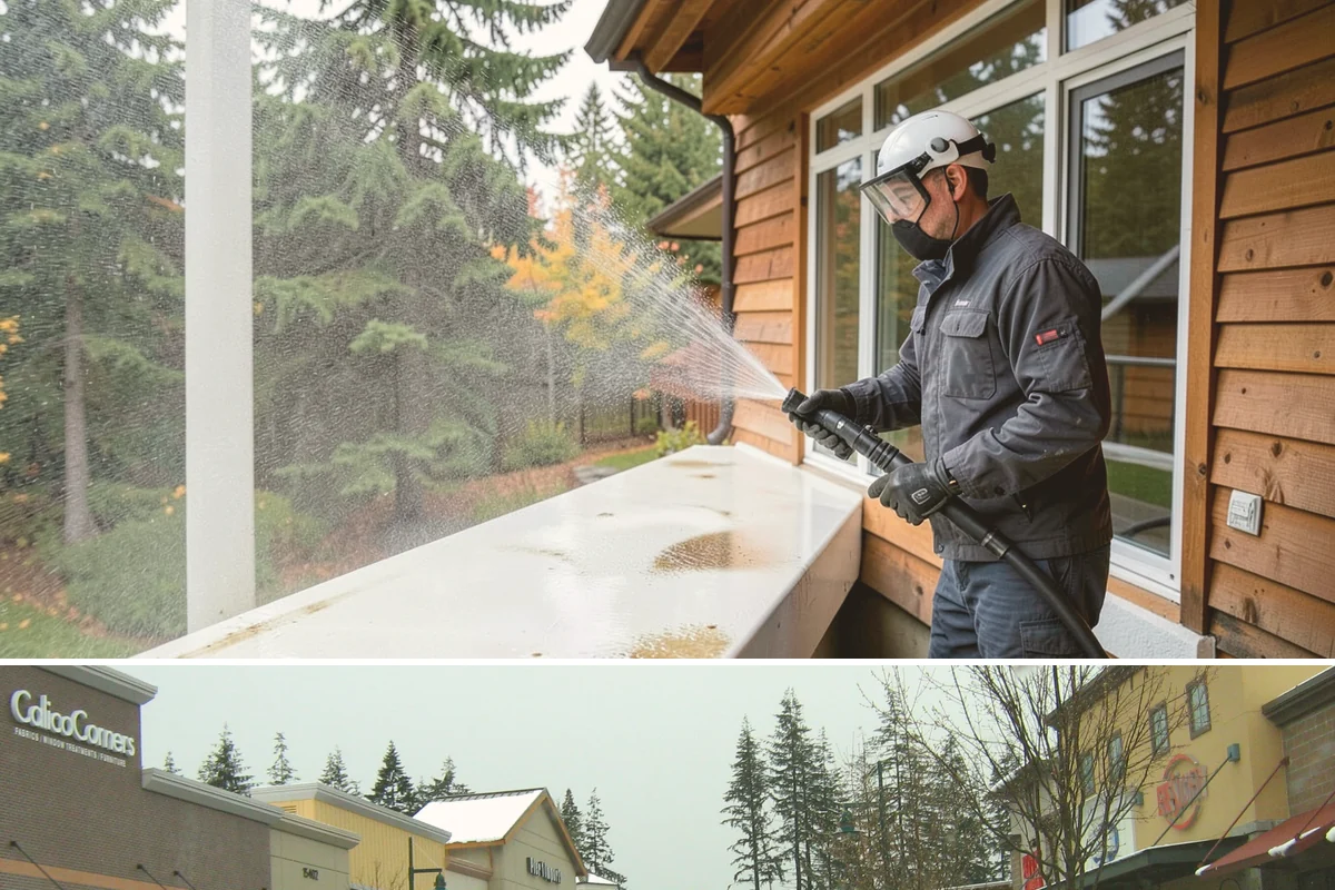 Paver Walkway Cleaning in Mill Creek, Snohomish County, WA - Late summer is prime for paver walkways so new polymeric sand can cure dry before autumn rains.
