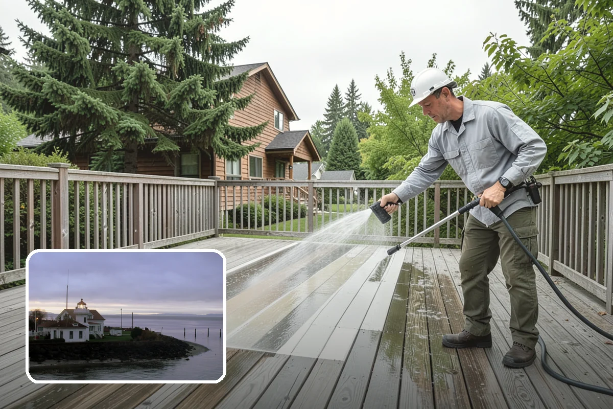 Paver Walkway Cleaning in Mukilteo, Snohomish County, WA - Clears moss and weeds from paver joints