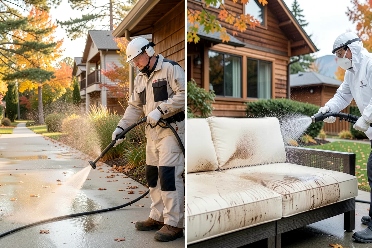 Paver Walkway Cleaning in Normandy Park, King County, WA - Remove surface debris and pull established weeds