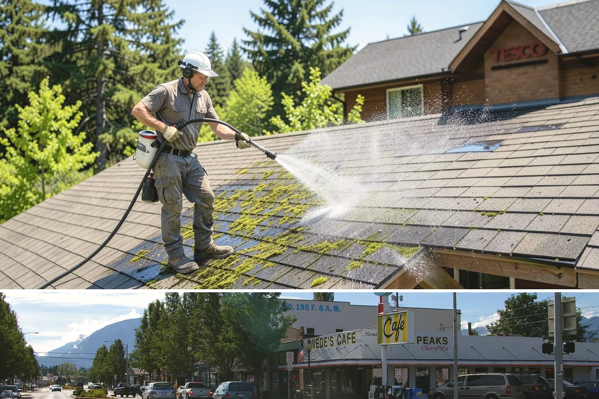 Paver Walkway Cleaning in North Bend, King County, WA - Late summer is prime for paver walkways so new polymeric sand can cure dry before autumn rains.