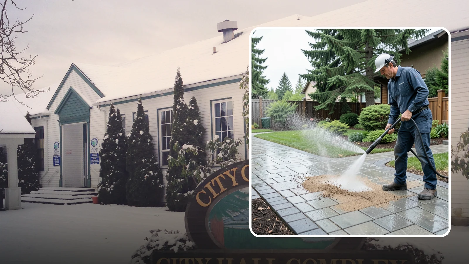 Paver Walkway Cleaning in Pacific, King County, WA - Refresh interlocking paver walkways by clearing joint growth while safeguarding the polymeric sand.
