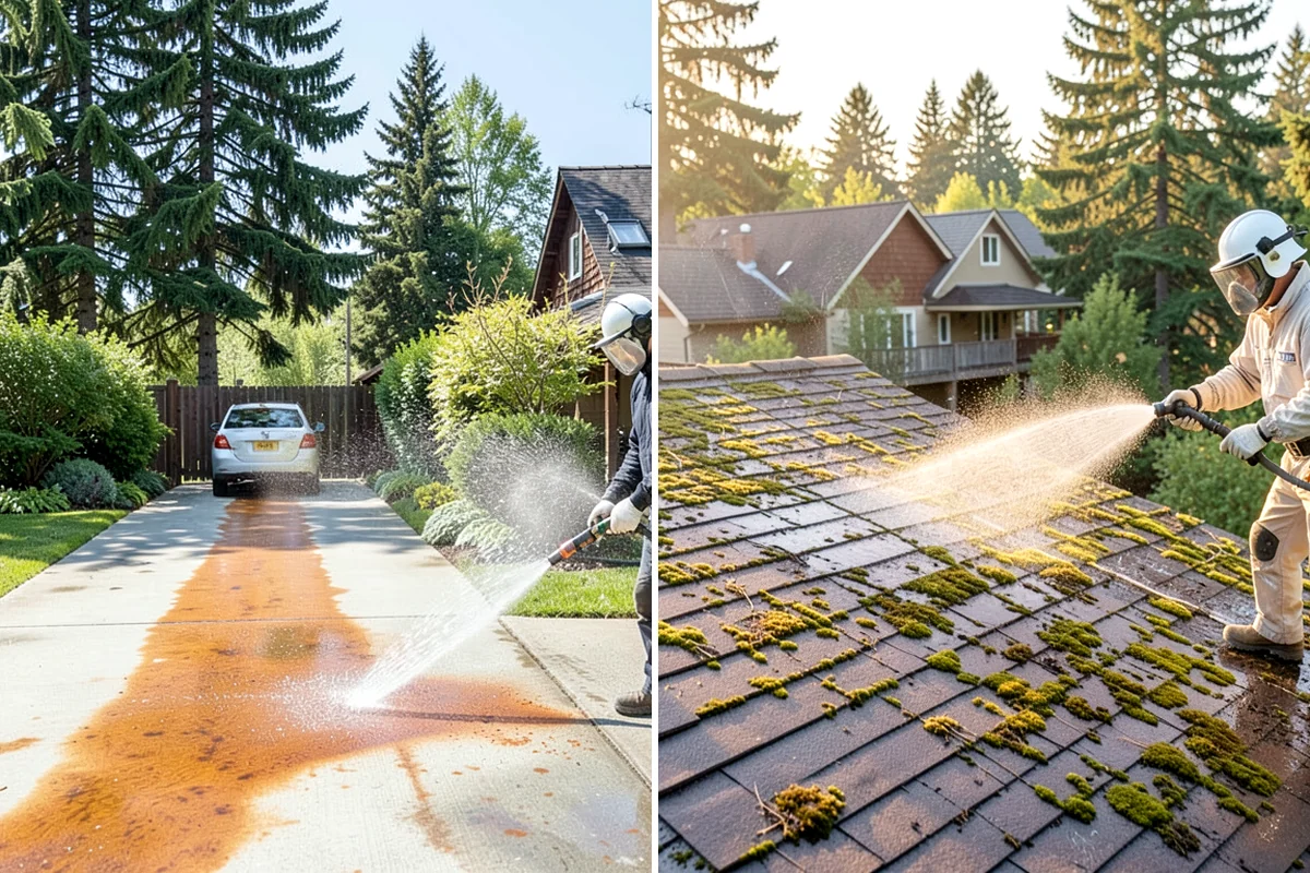 Paver Walkway Cleaning in Pacific, King County, WA - Remove surface debris and pull established weeds
