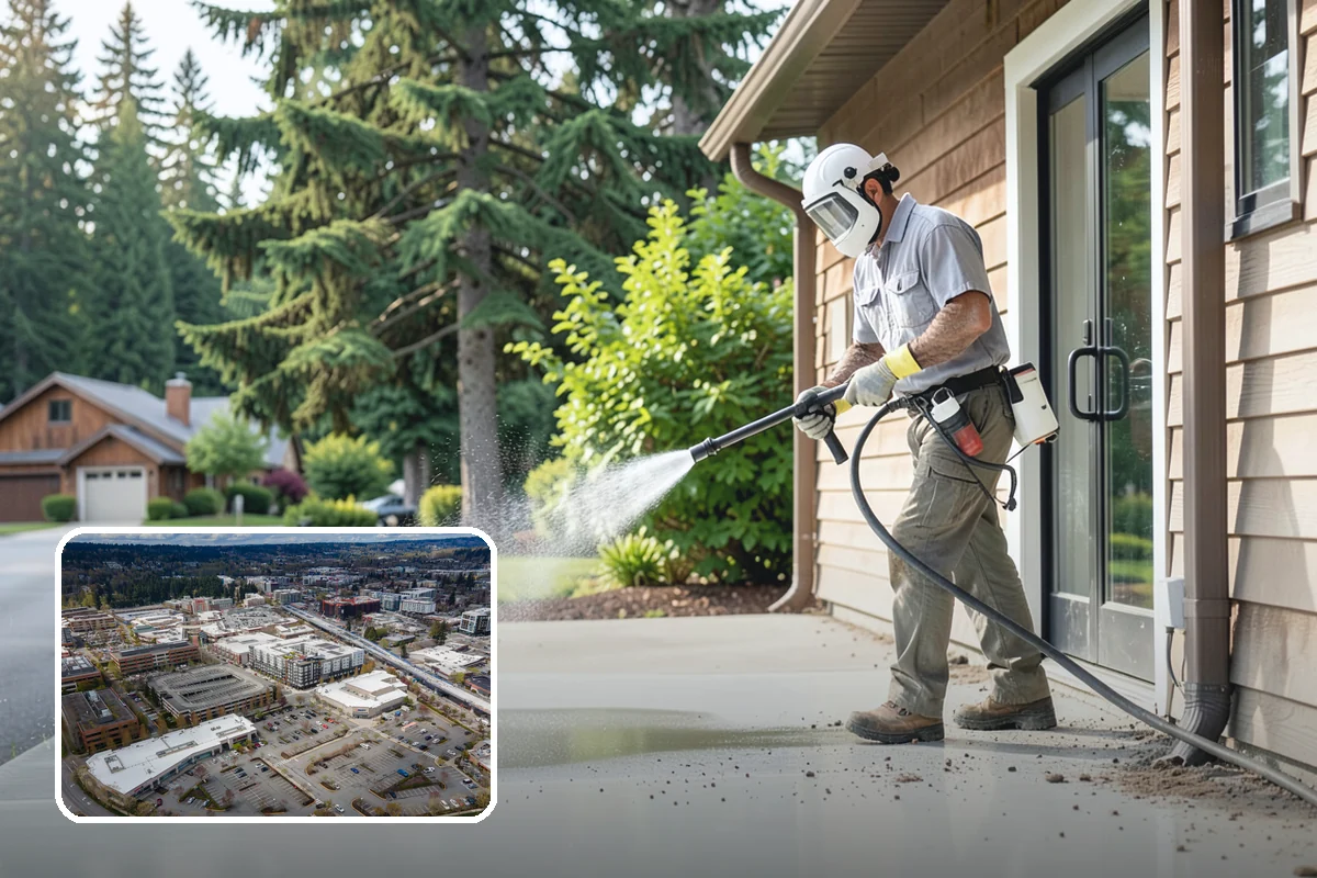 Paver Walkway Cleaning in Redmond, King County, WA - Clears moss and weeds from paver joints