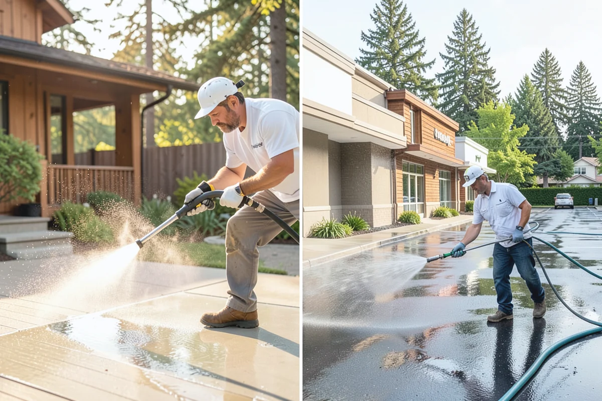 Paver Walkway Cleaning in Renton, King County, WA - Remove surface debris and pull established weeds