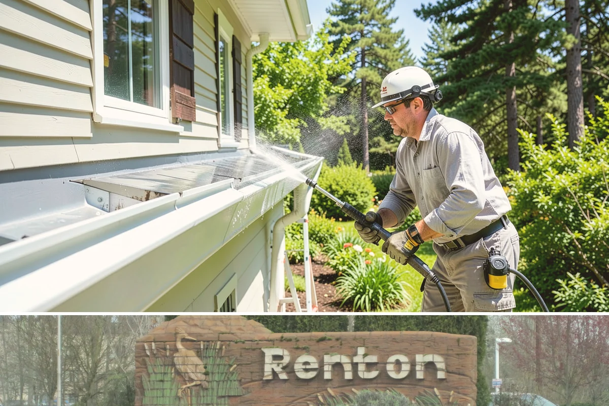 Paver Walkway Cleaning in Renton, King County, WA - Late summer is prime for paver walkways so new polymeric sand can cure dry before autumn rains.
