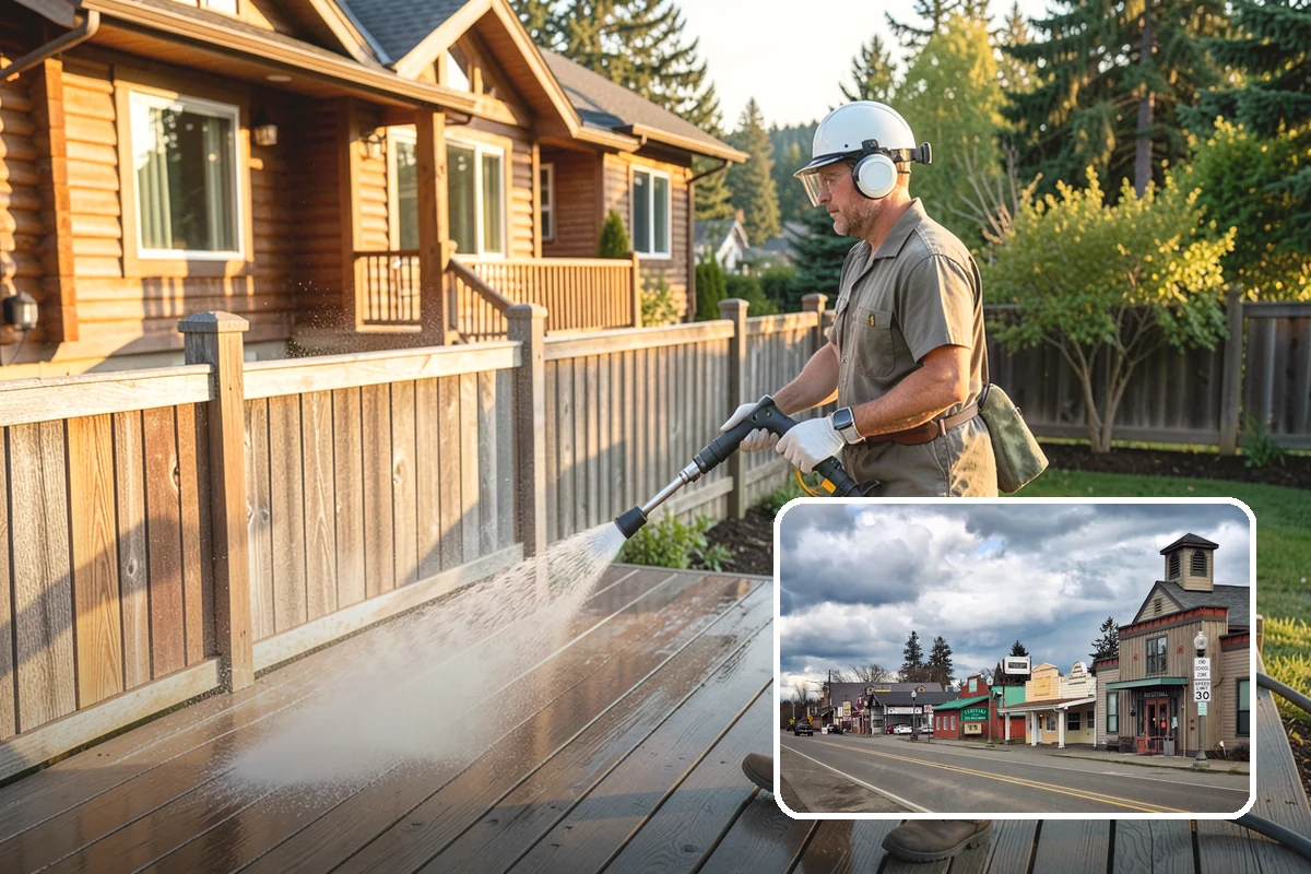 Paver Walkway Cleaning in Roy, Pierce County, WA - Clears moss and weeds from paver joints