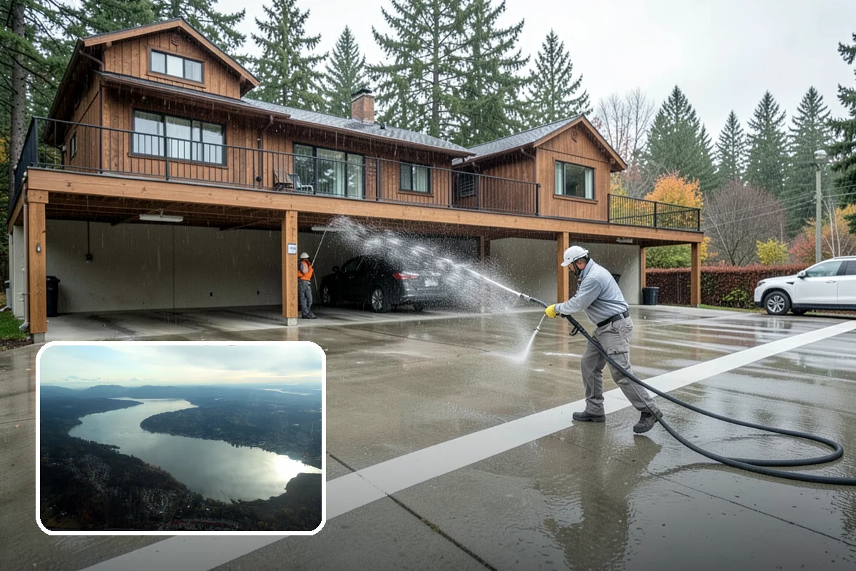 Paver Walkway Cleaning in Sammamish, King County, WA - Clears moss and weeds from paver joints