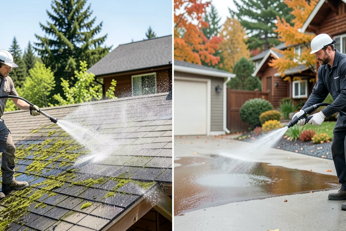 Paver Walkway Cleaning in SeaTac, King County, WA - Remove surface debris and pull established weeds