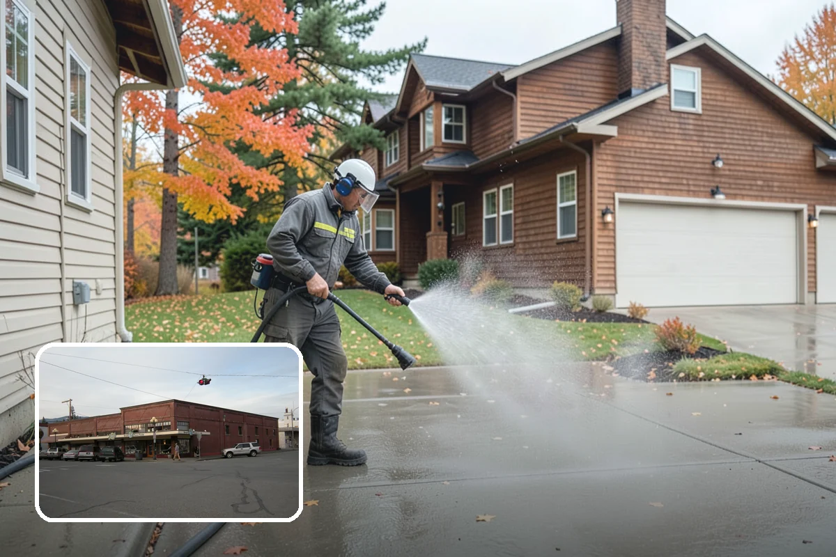 Paver Walkway Cleaning in Sedro-Woolley, Skagit County, WA - Clears moss and weeds from paver joints
