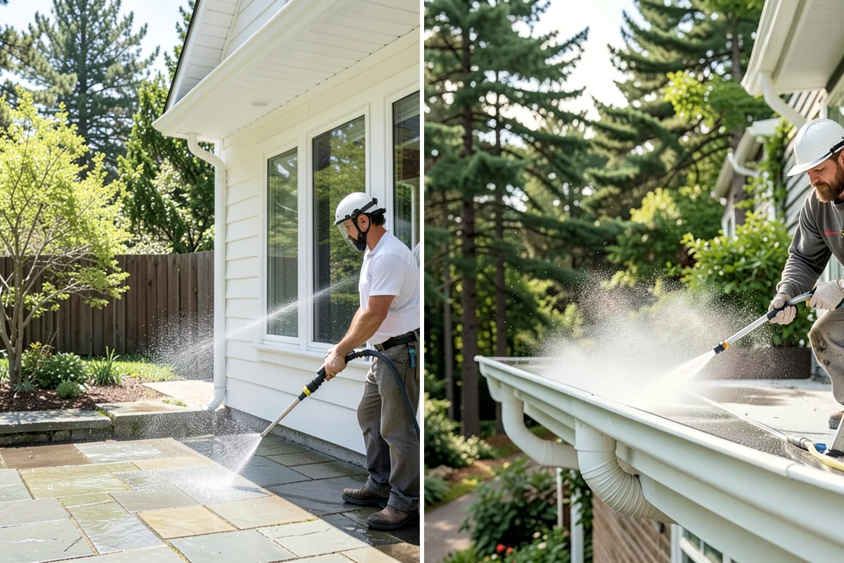 Paver Walkway Cleaning in Snoqualmie, King County, WA - Remove surface debris and pull established weeds