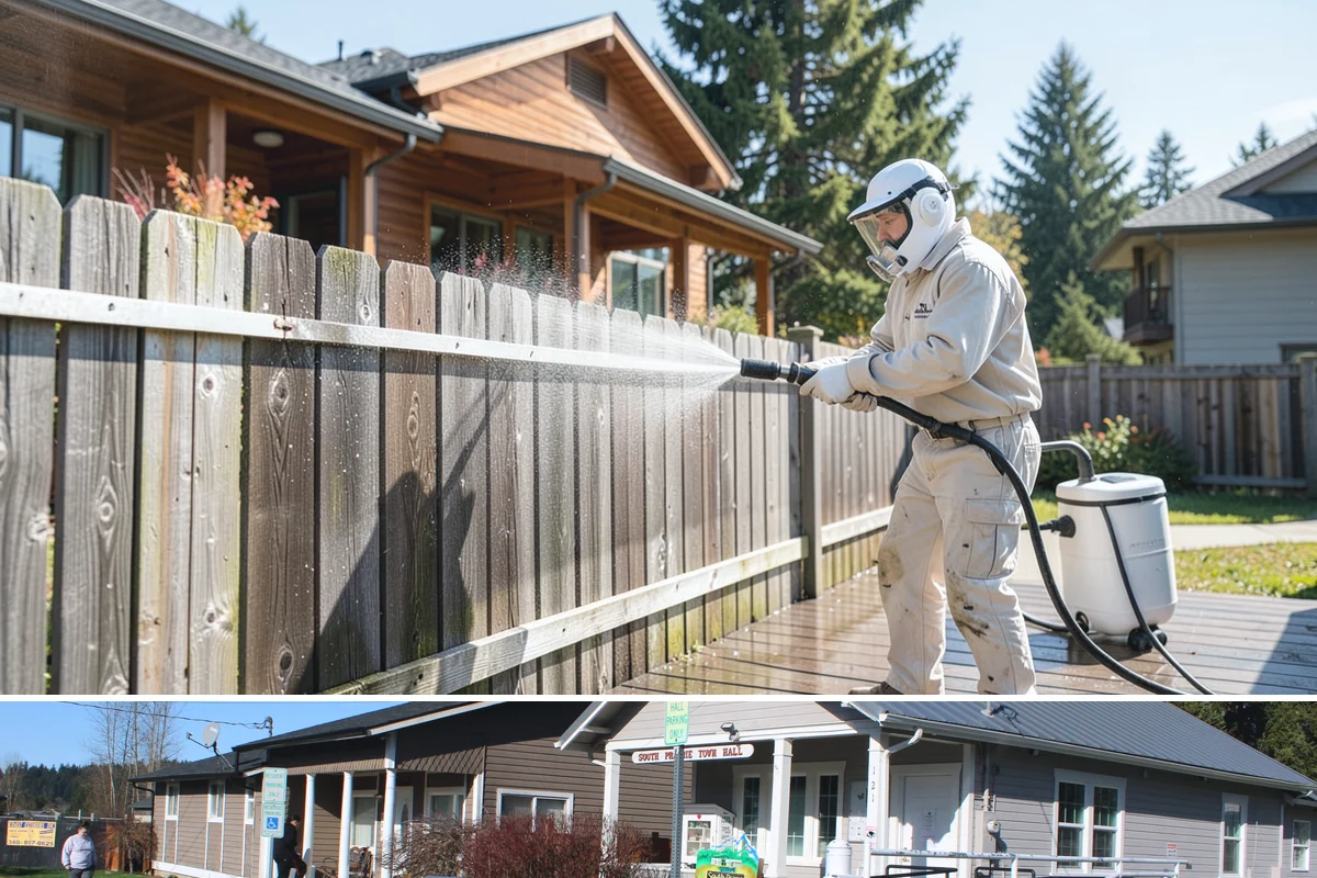 Paver Walkway Cleaning in South Prairie, Pierce County, WA - Late summer is prime for paver walkways so new polymeric sand can cure dry before autumn rains.