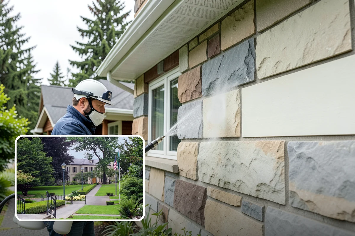 Paver Walkway Cleaning in Woodinville, King County, WA - Clears moss and weeds from paver joints