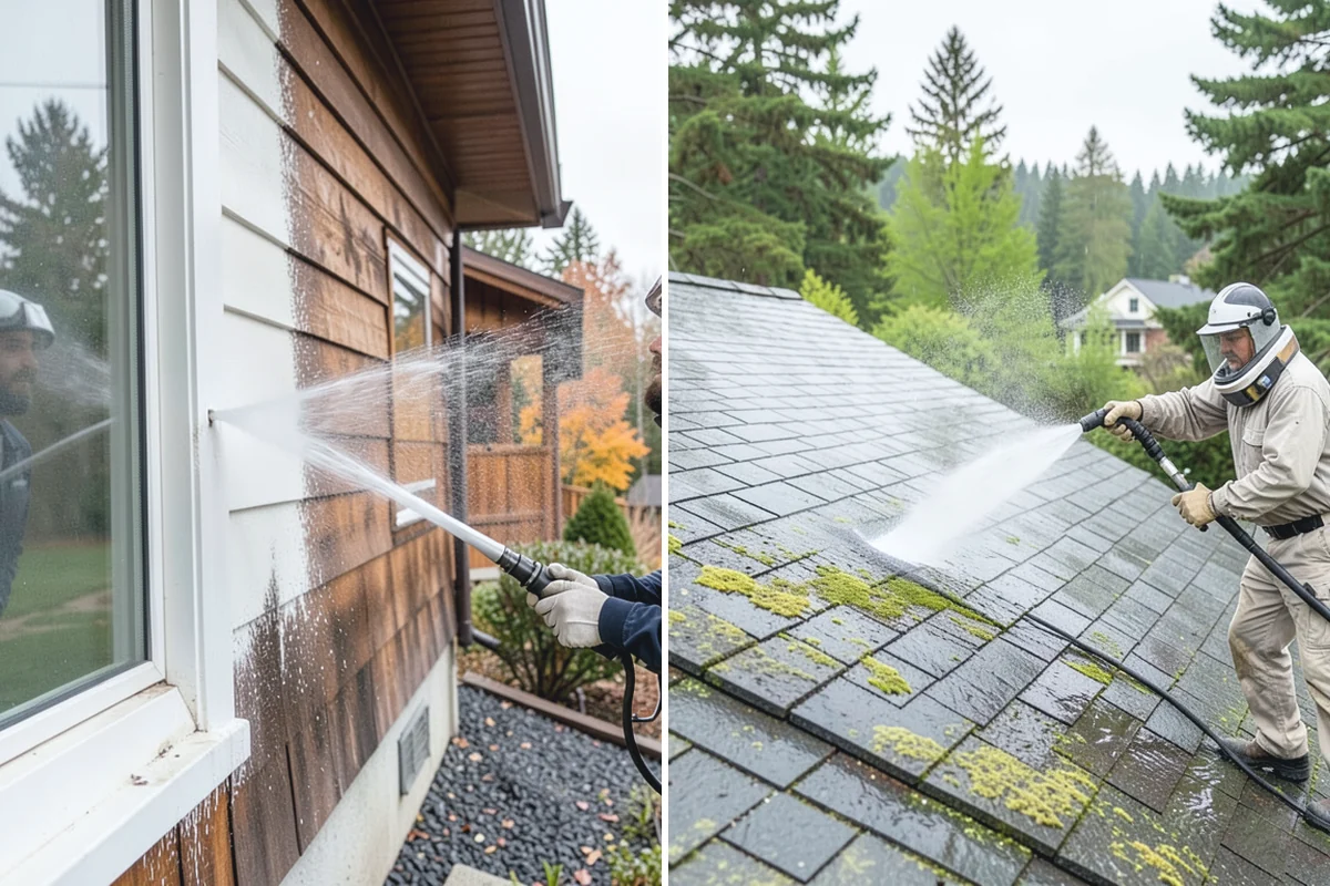 Paver Walkway Cleaning in Woodinville, King County, WA - Remove surface debris and pull established weeds