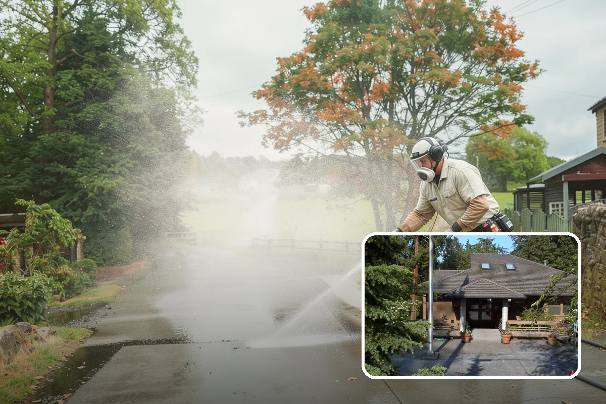 Paver Walkway Cleaning in Yarrow Point, King County, WA - Clears moss and weeds from paver joints