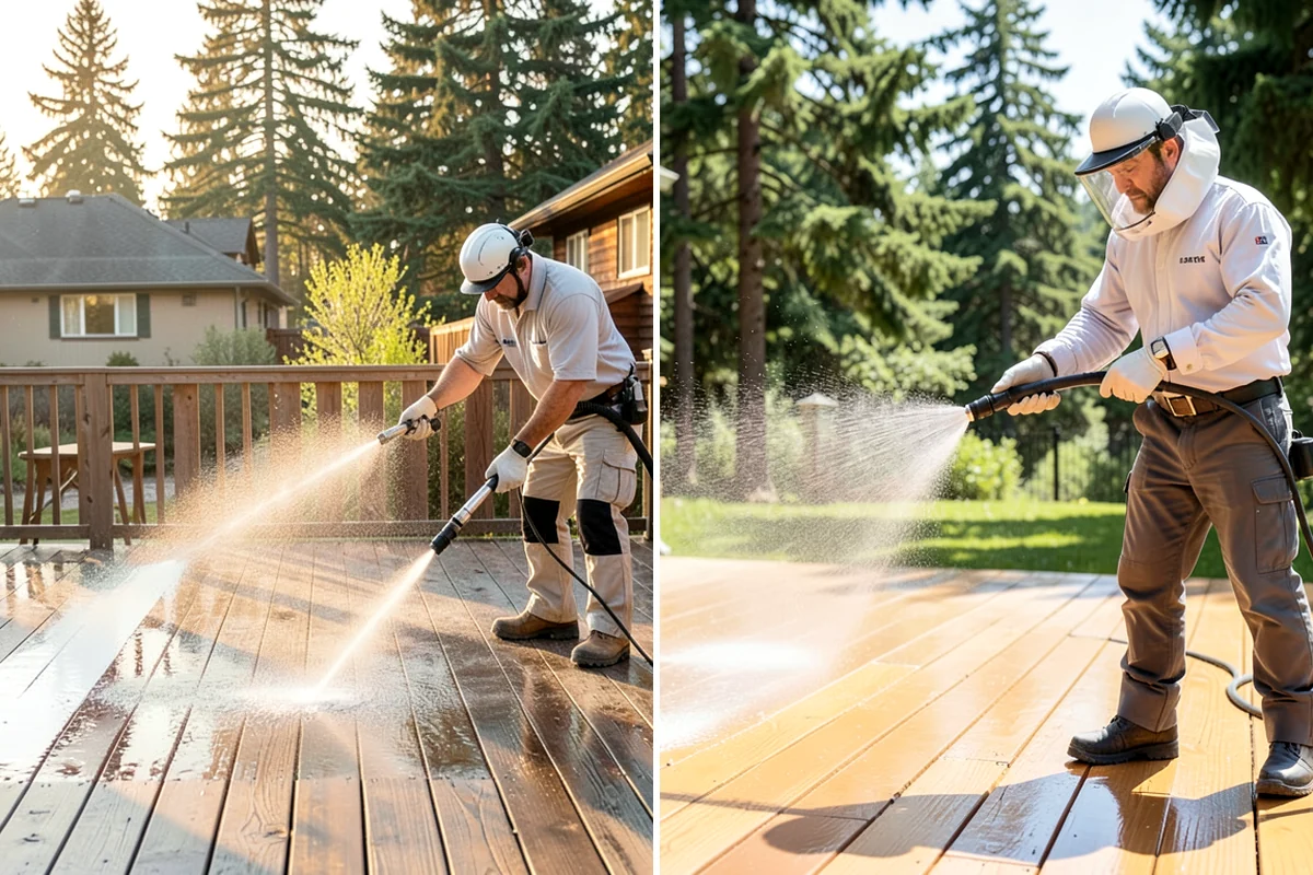 Pavilion Cleaning in Arlington, Snohomish County, WA - Clear the roof and framing of accumulated debris