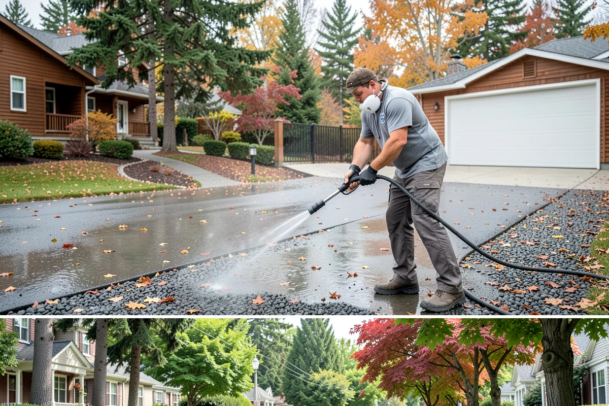 Pavilion Cleaning in Beaux Arts Village, King County, WA - Summer scheduling keeps the large surfaces dry between the cleaning and any evening use, which suits these broad structures best.