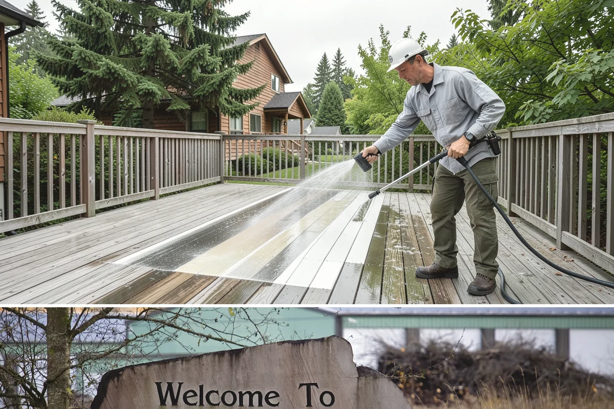 Pavilion Cleaning in Buckley, Pierce County, WA - Summer scheduling keeps the large surfaces dry between the cleaning and any evening use, which suits these broad structures best.