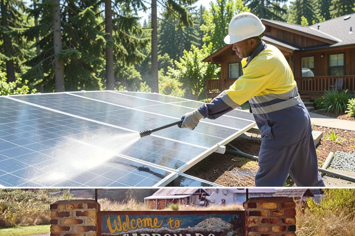 Pavilion Cleaning in Carbonado, Pierce County, WA - Summer scheduling keeps the large surfaces dry between the cleaning and any evening use, which suits these broad structures best.