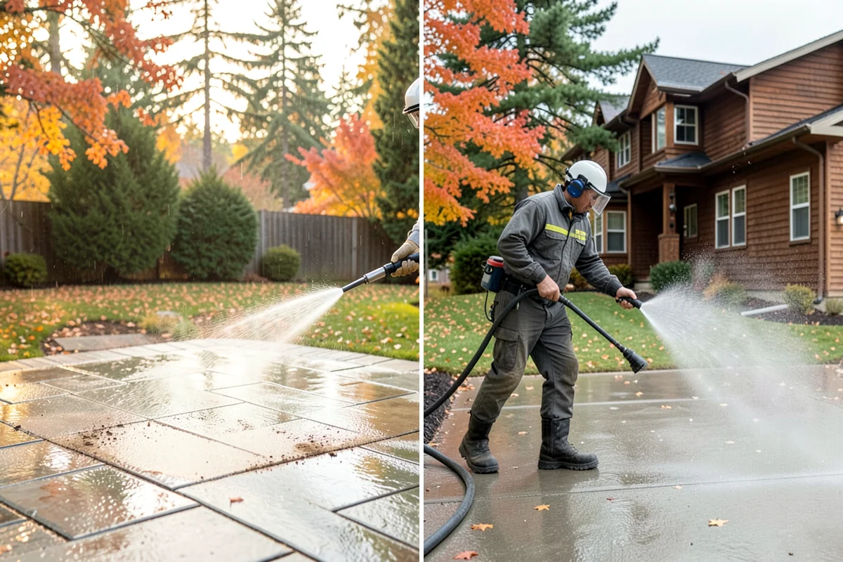 Pavilion Cleaning in Clyde Hill, King County, WA - Clear the roof and framing of accumulated debris