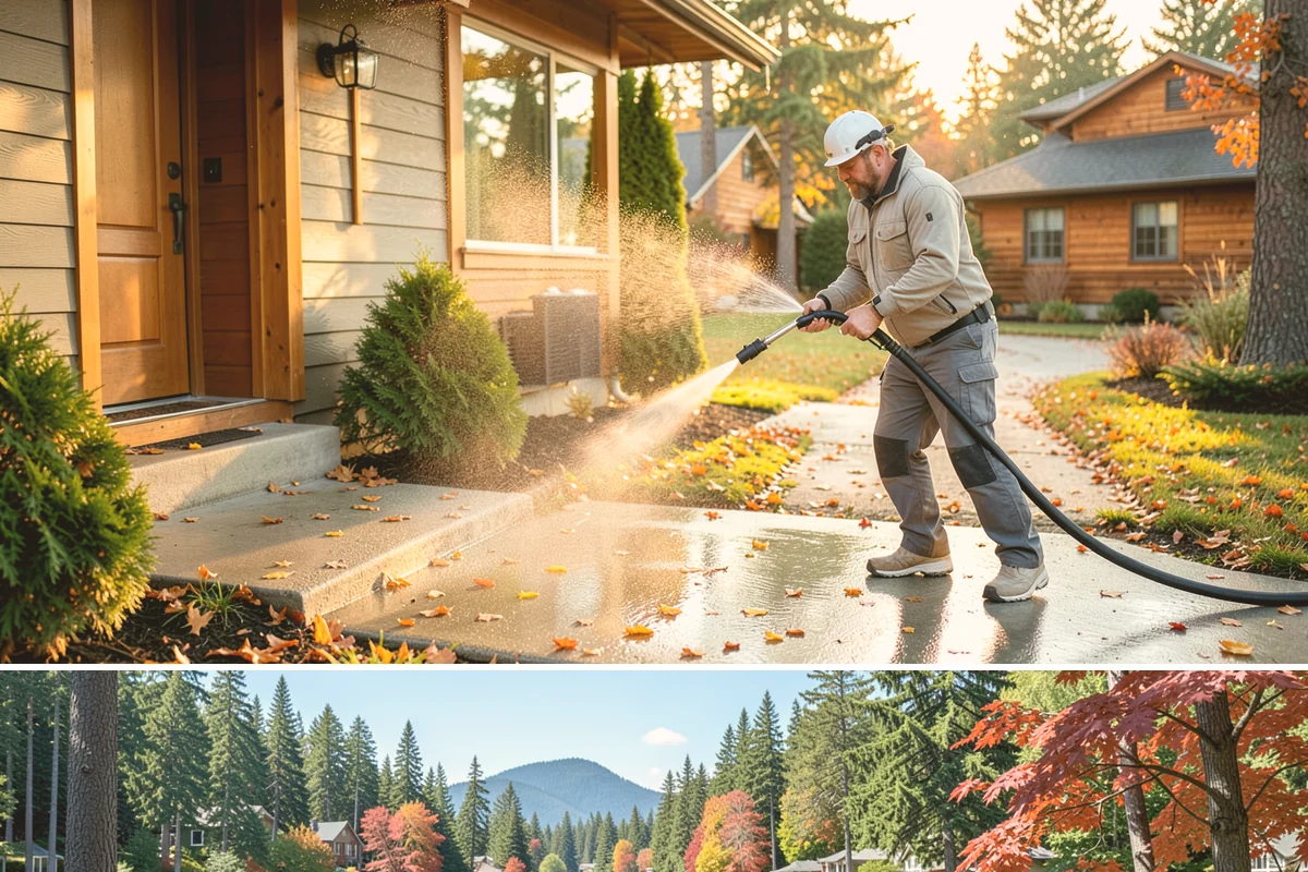 Pavilion Cleaning in Covington, King County, WA - Summer scheduling keeps the large surfaces dry between the cleaning and any evening use, which suits these broad structures best.