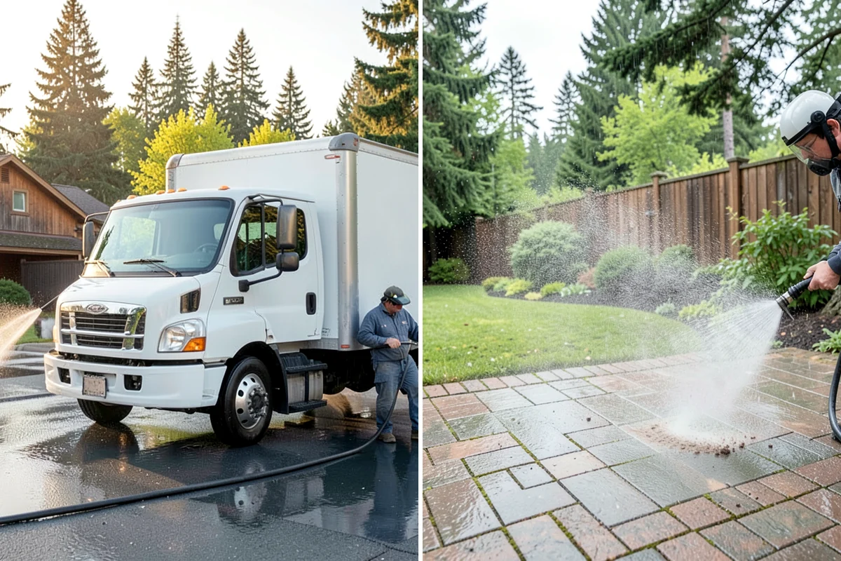 Pavilion Cleaning in DuPont, Pierce County, WA - Clear the roof and framing of accumulated debris