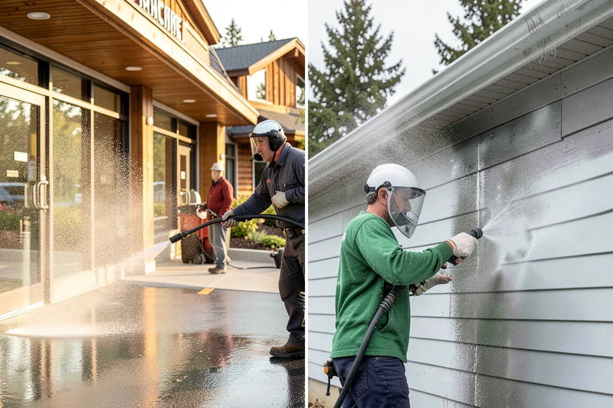 Pavilion Cleaning in Everett, Snohomish County, WA - Clear the roof and framing of accumulated debris