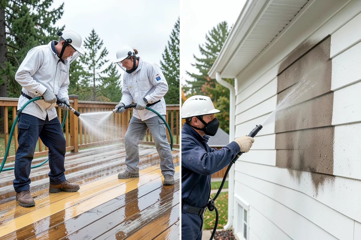 Pavilion Cleaning in Federal Way, King County, WA - Clear the roof and framing of accumulated debris
