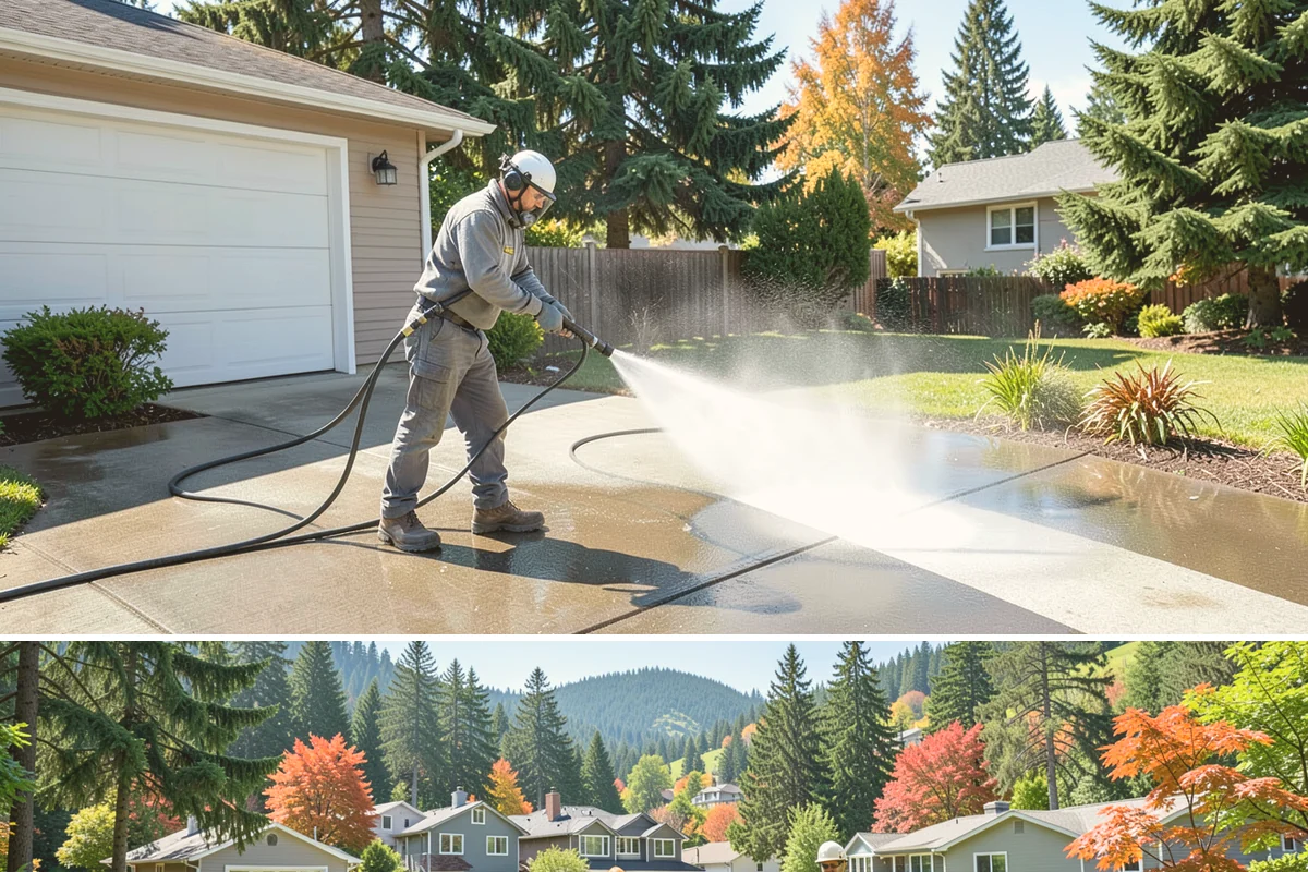 Pavilion Cleaning in Fircrest, Pierce County, WA - Summer scheduling keeps the large surfaces dry between the cleaning and any evening use, which suits these broad structures best.