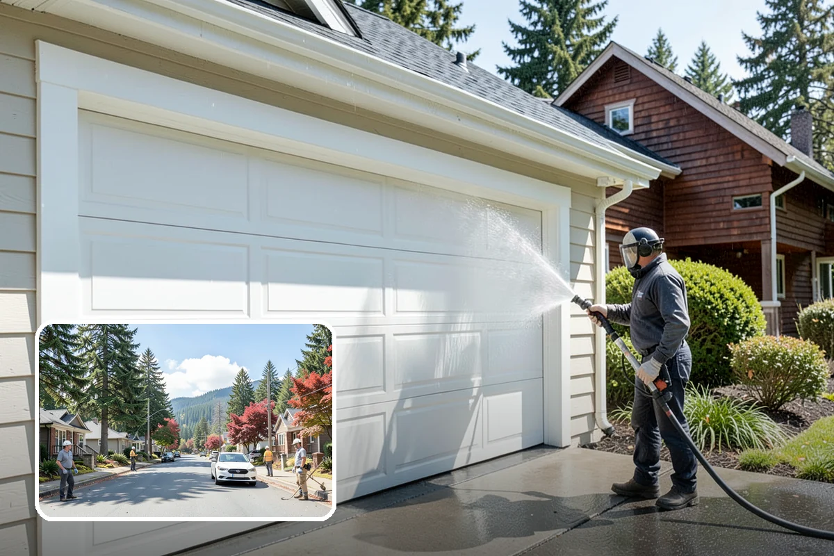Pavilion Cleaning in Hunts Point, King County, WA - Clears algae streaking from broad pavilion roofs