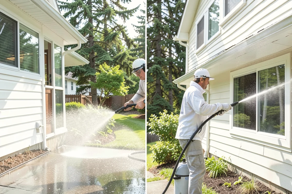 Pavilion Cleaning in Issaquah, King County, WA - Clear the roof and framing of accumulated debris