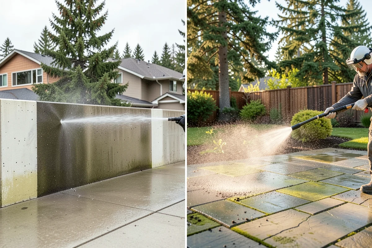 Pavilion Cleaning in Maple Valley, King County, WA - Clear the roof and framing of accumulated debris