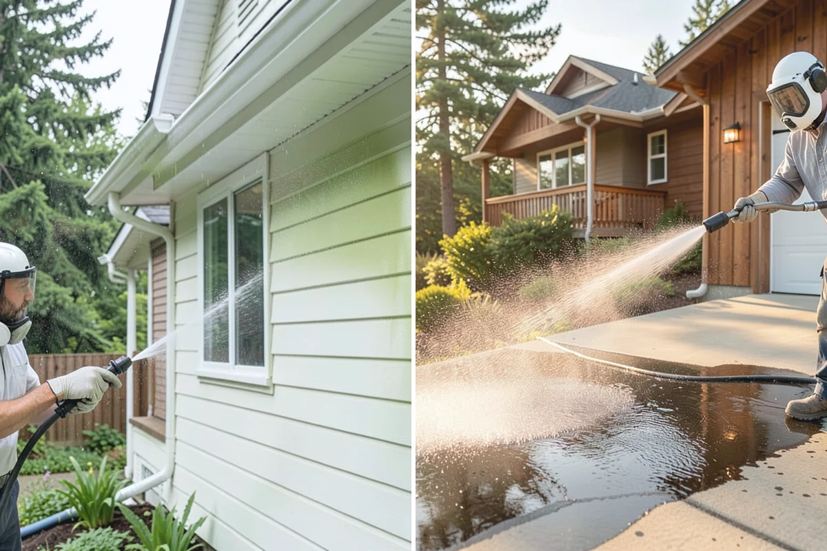 Pavilion Cleaning in Marysville, Snohomish County, WA - Clear the roof and framing of accumulated debris