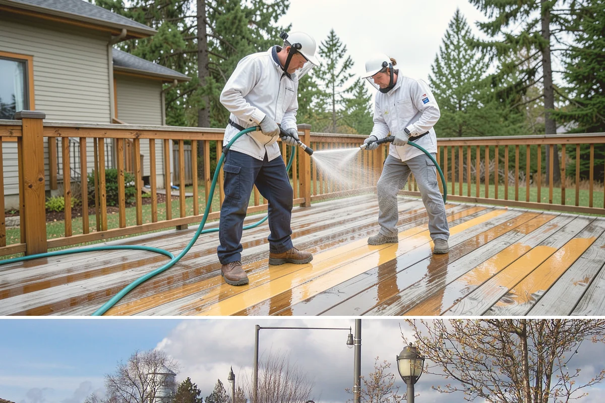 Pavilion Cleaning in Marysville, Snohomish County, WA - Summer scheduling keeps the large surfaces dry between the cleaning and any evening use, which suits these broad structures best.