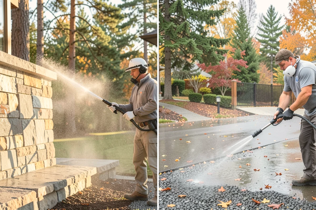 Pavilion Cleaning in Mount Vernon, Skagit County, WA - Clear the roof and framing of accumulated debris